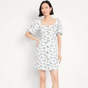 OLD NAVY Puff Sleeve Mini Dress